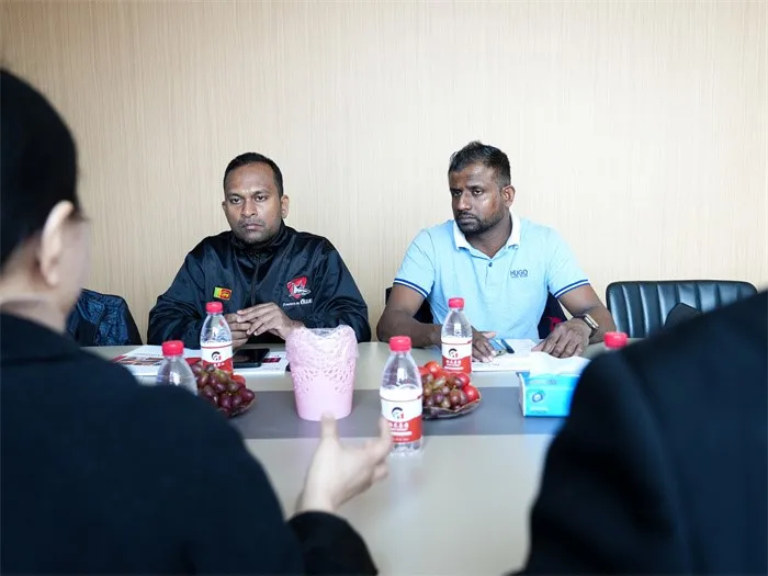 Welcome new Sri Lankan stainless steel customers to visit GNEE Group Company Welcome new Sri Lankan stainless steel customers to visit GNEE Group Company